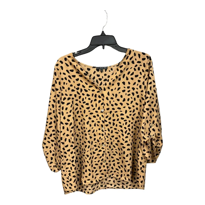 Animal Print Top Long Sleeve 1.state, Size L