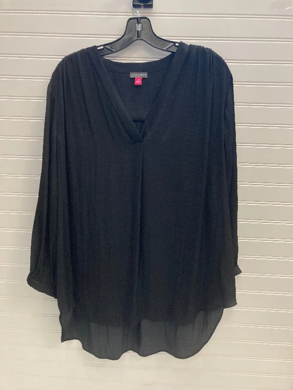 Black Top 3/4 Sleeve Vince Camuto, Size 2x