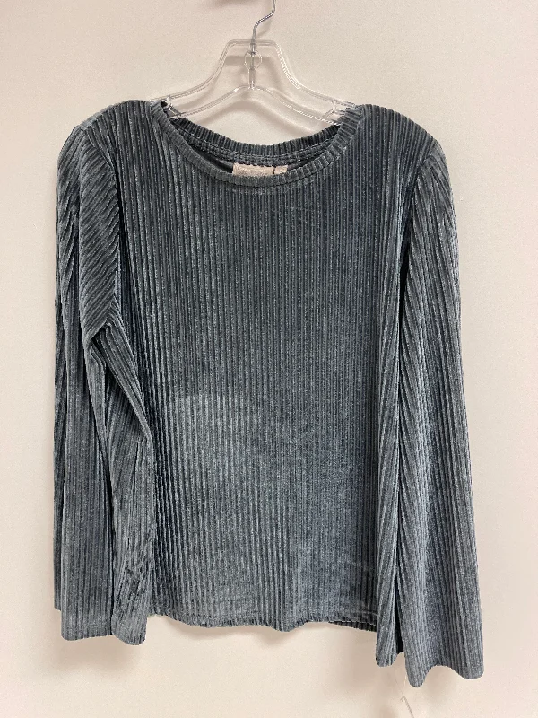 Grey Top Long Sleeve Dantelle, Size M