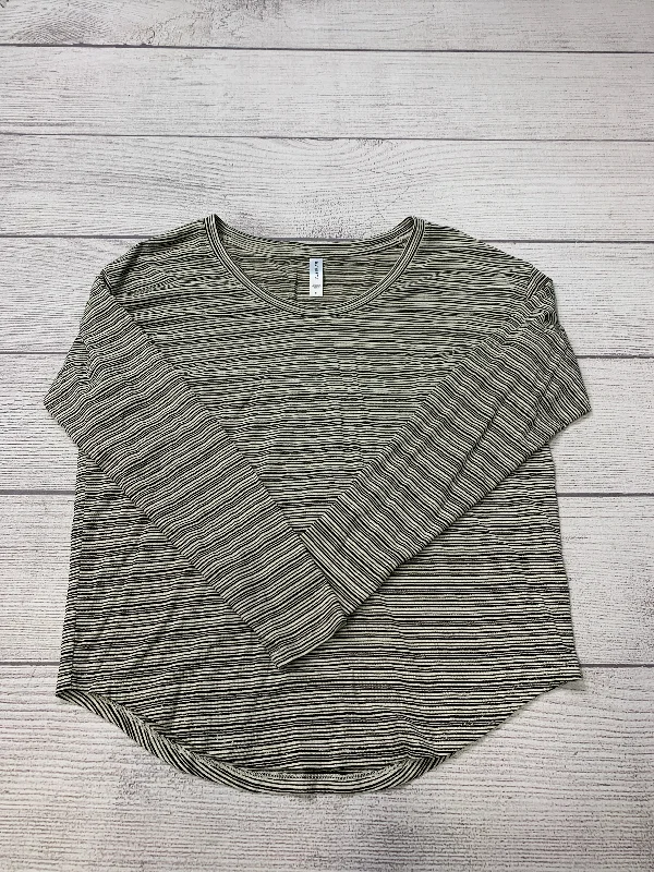 Striped Top Long Sleeve Athleta, Size S