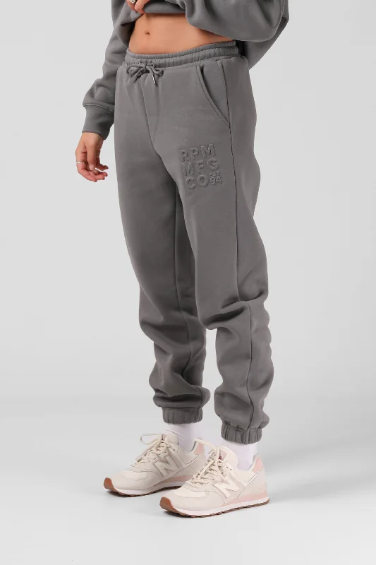 Baggy Tracky Pant - Charcoal Grey