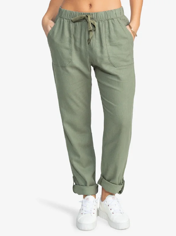 On The Seashore Cargo Pants - Sea Spray