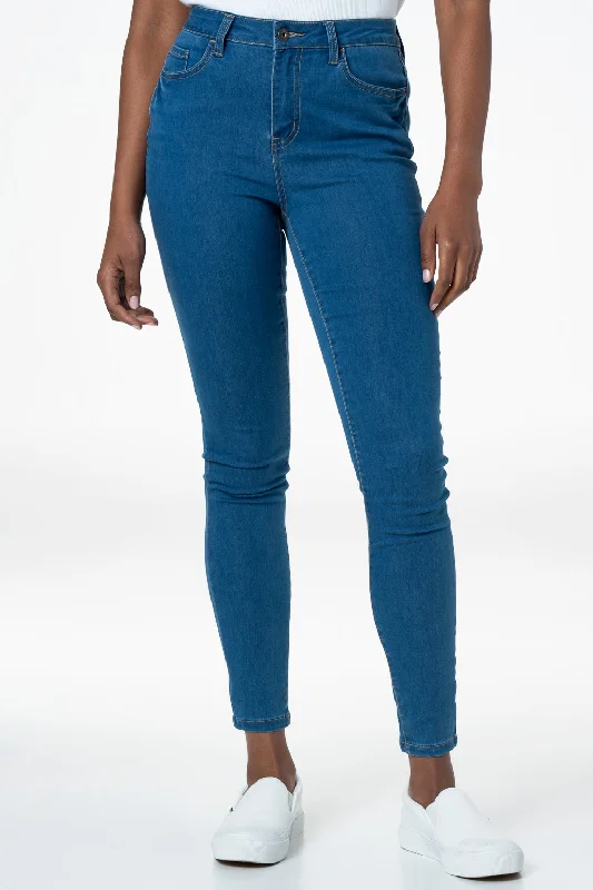 Rf01 Mid-Rise Skinny Jeans _ 140838 _ Mid Wash