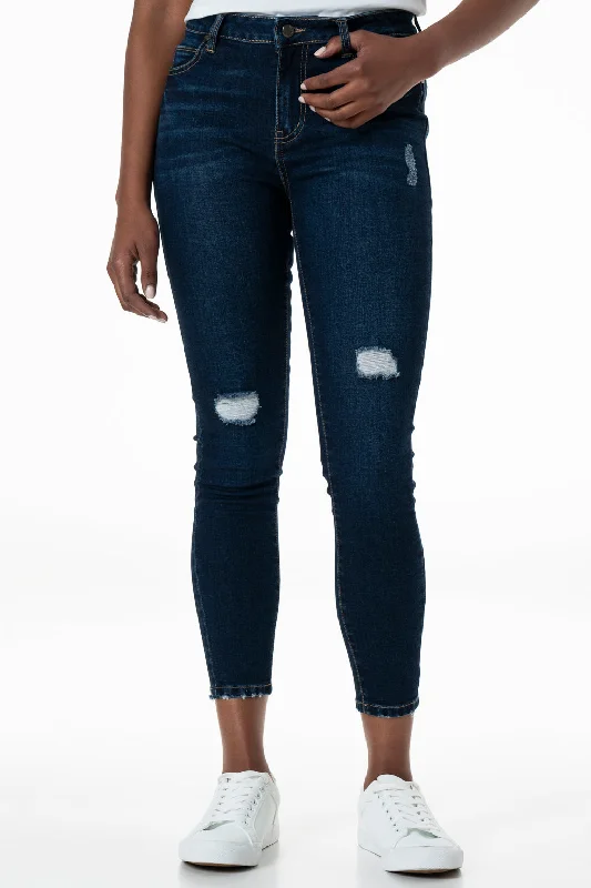 Rf12 Mid-Rise Skinny Jeans _ 142859 _ Dark Wash