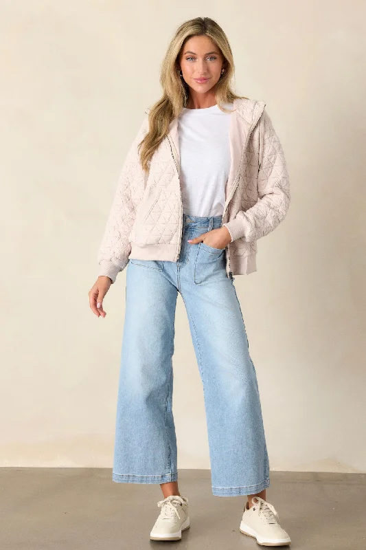 Seraphic Melody Light Wash Wide Leg Jeans