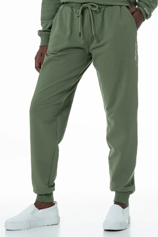 Slim Fit Track Pants _ 145619 _ Green