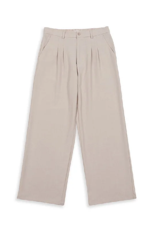 Wide Leg Pants _ 138758 _ Stone