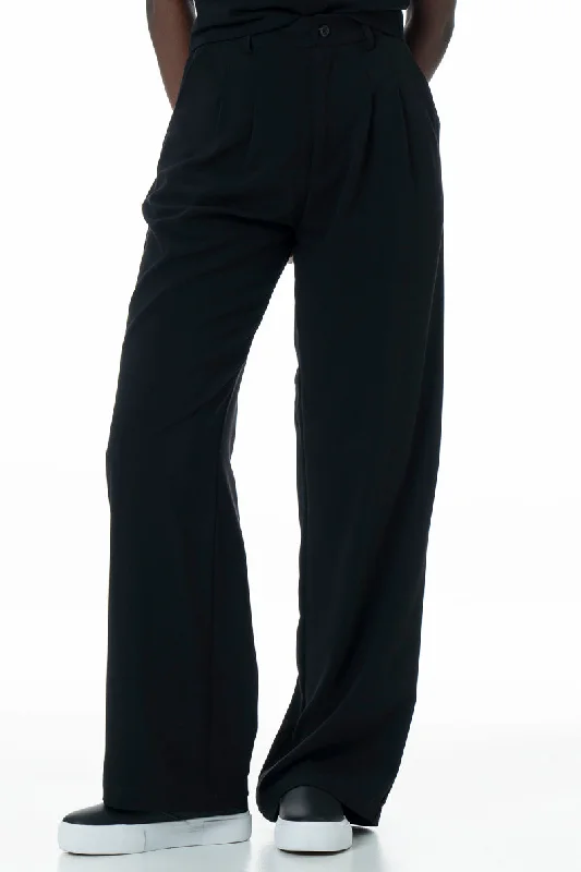 Wide Leg Pants _ 145591 _ Black