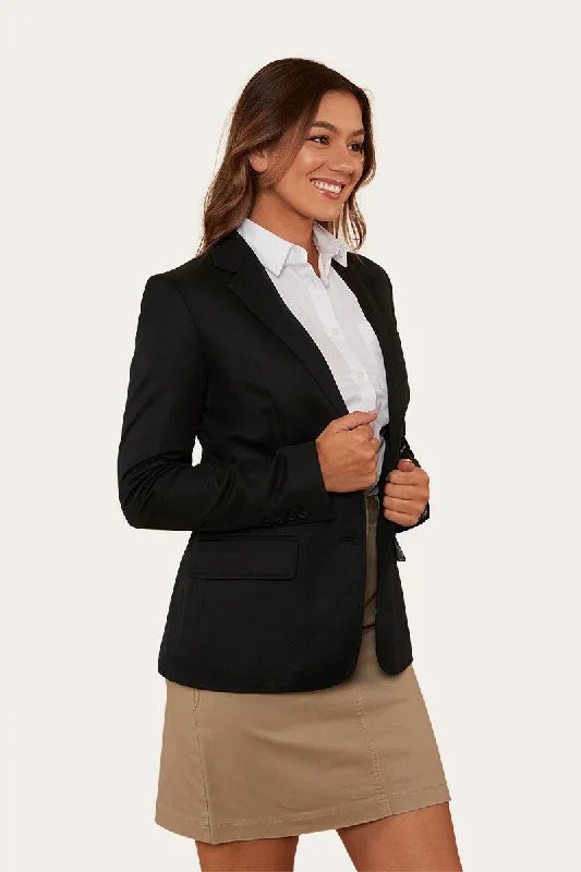 Amelia Womens Blazer - Black