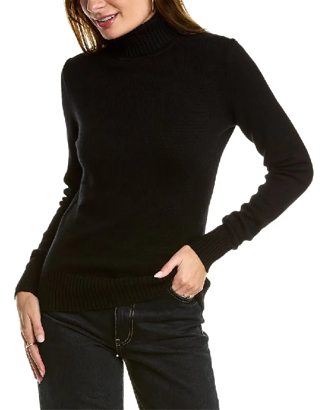 Brooks Brothers Turtleneck Cashmere & Wool-Blend Sweater