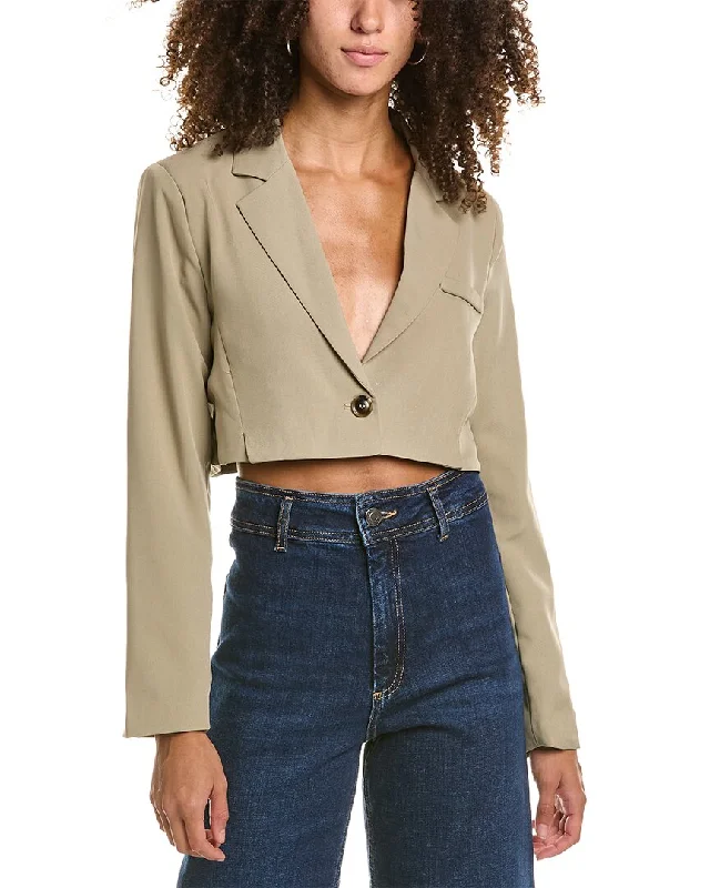 CELESTINE SEI Cropped Blazer