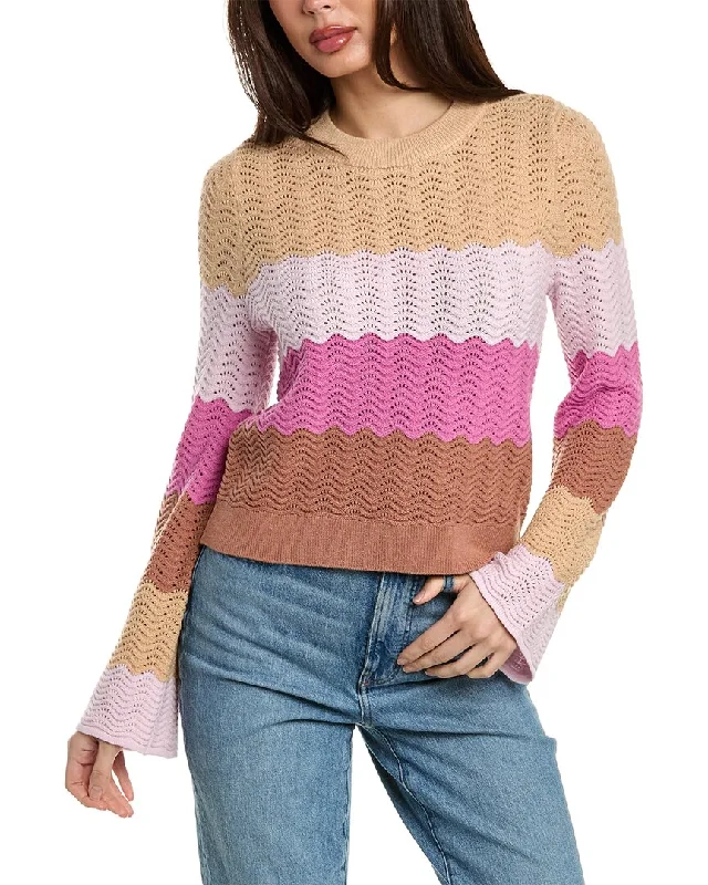 Design History Flare Sleeve Sweater