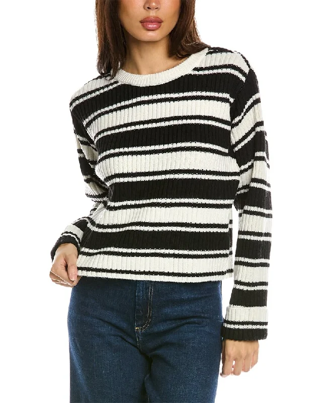 Design History Stripe Wool-Blend Sweater