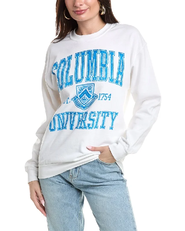 Goodie Two Sleeves Columbia Distressed Crest Pullover