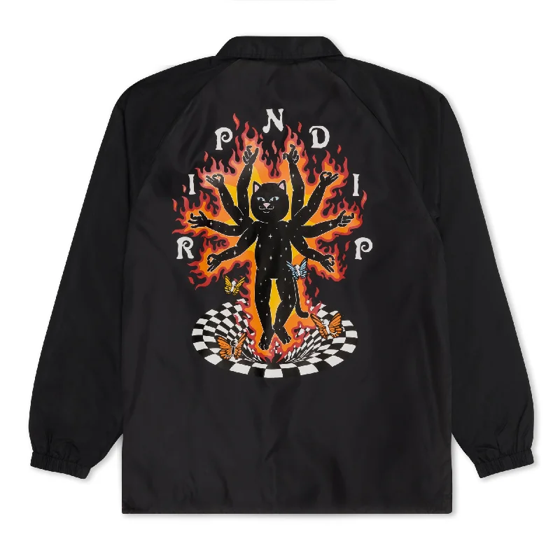 Illusion Jerm Coaches Jacket (Black)