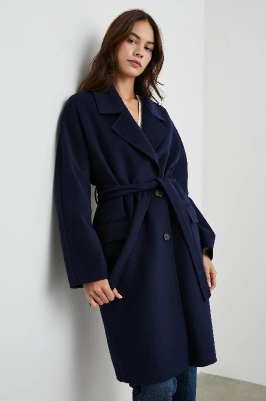 MARTA COAT - NAVY