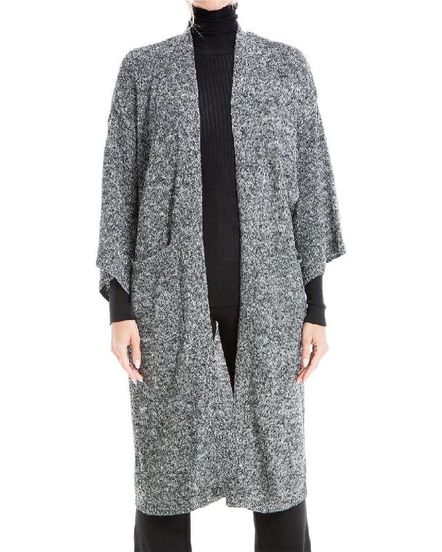 Max Studio Tweed Duster Cardigan