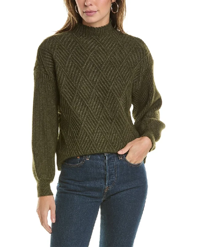 OAT New York Mock Neck Sweater