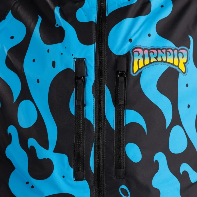 Psychedelic 2.0 Snowboard Jacket (Black / Blue)