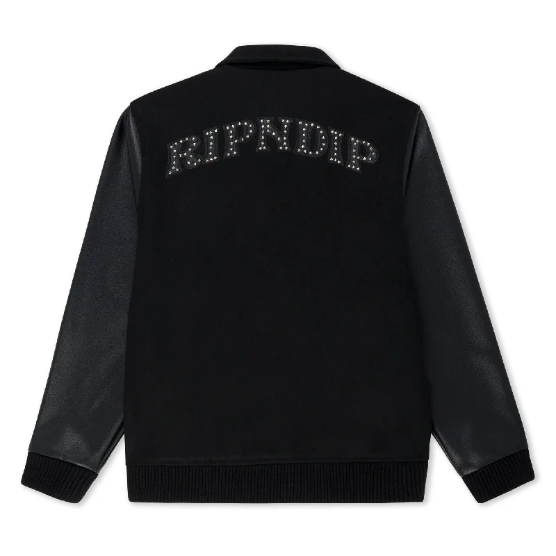 Rari Varsity Jacket (Black)