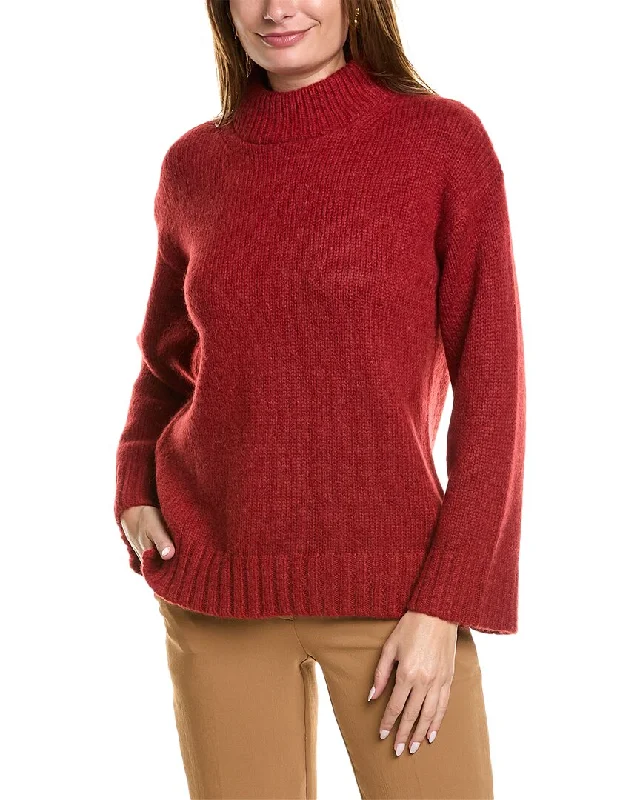 Rebecca Taylor Oversized Alpaca & Wool-Blend Sweater