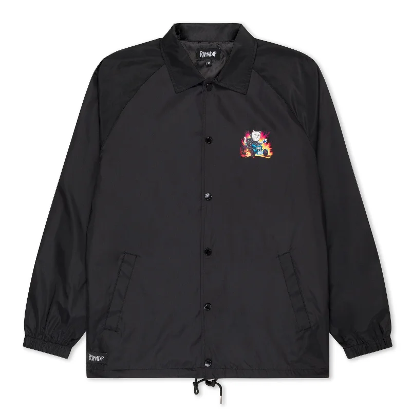 Risky Business Coaches Jacket (Black)