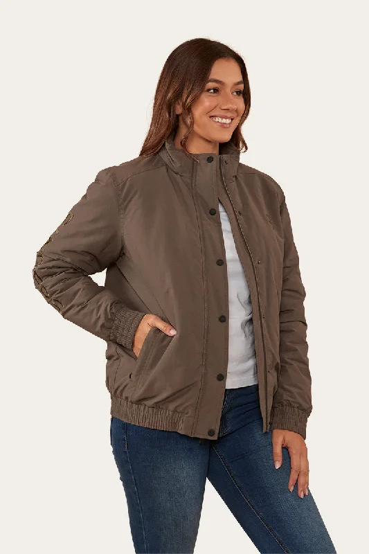 Tesbury Womens Jacket - Brown/Military