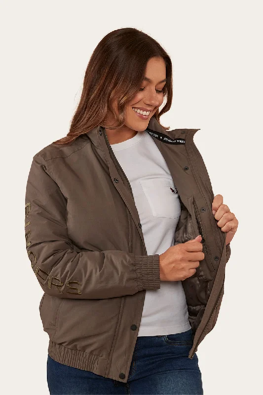 Tesbury Womens Jacket - Brown/Military