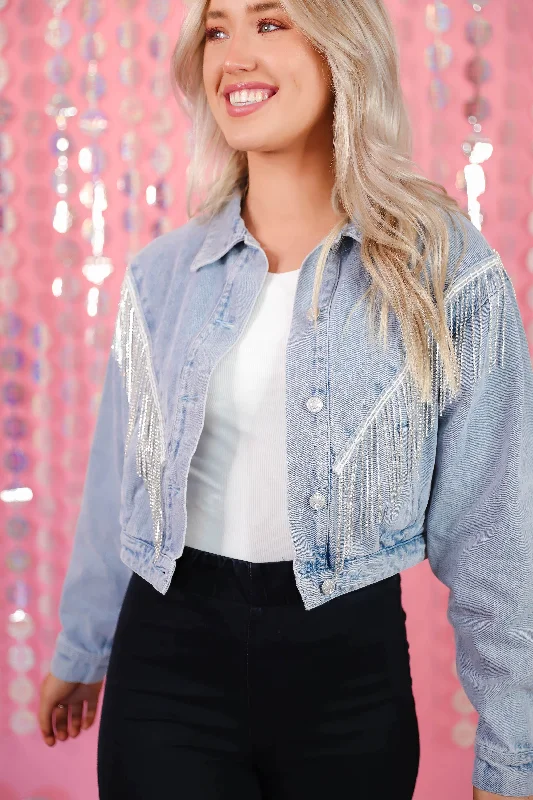 RESTOCK: Can't Resist It Jacket-Denim