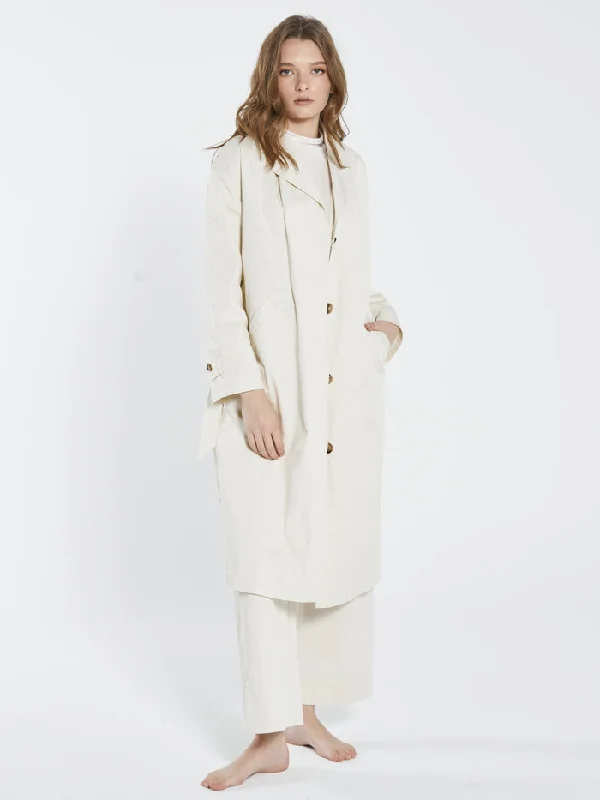 Harvey Trench Coat - Tofu