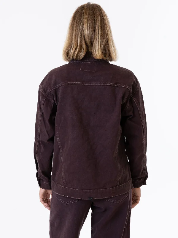 Madi Jacket - Chocolate Plum