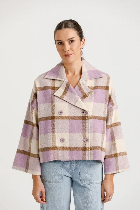 Pixie Coat - Sale - Earthy Lilac