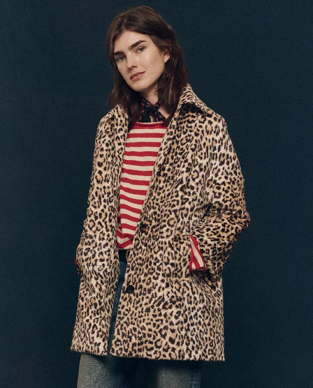 The Car Coat. -- Vintage Leopard