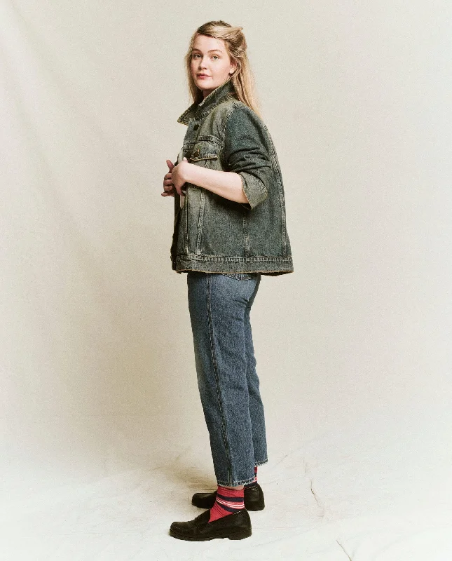 The Slouchy Jean Jacket. -- Cargo Wash