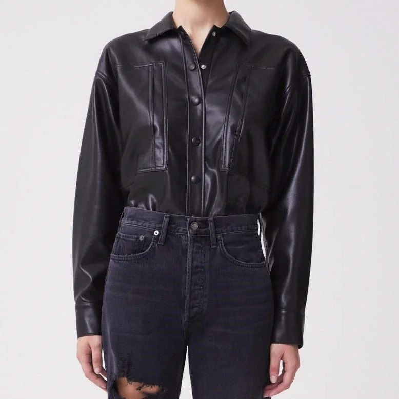 Utility Vegan Shirt (Black)