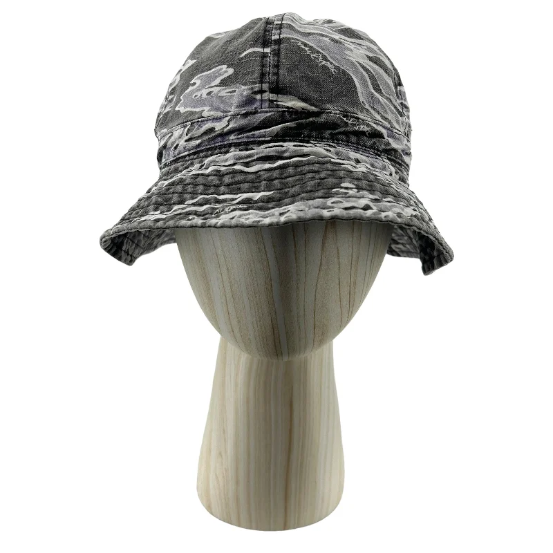 w)taps/Bucket Hat/Black/Cotton/Camouflage/