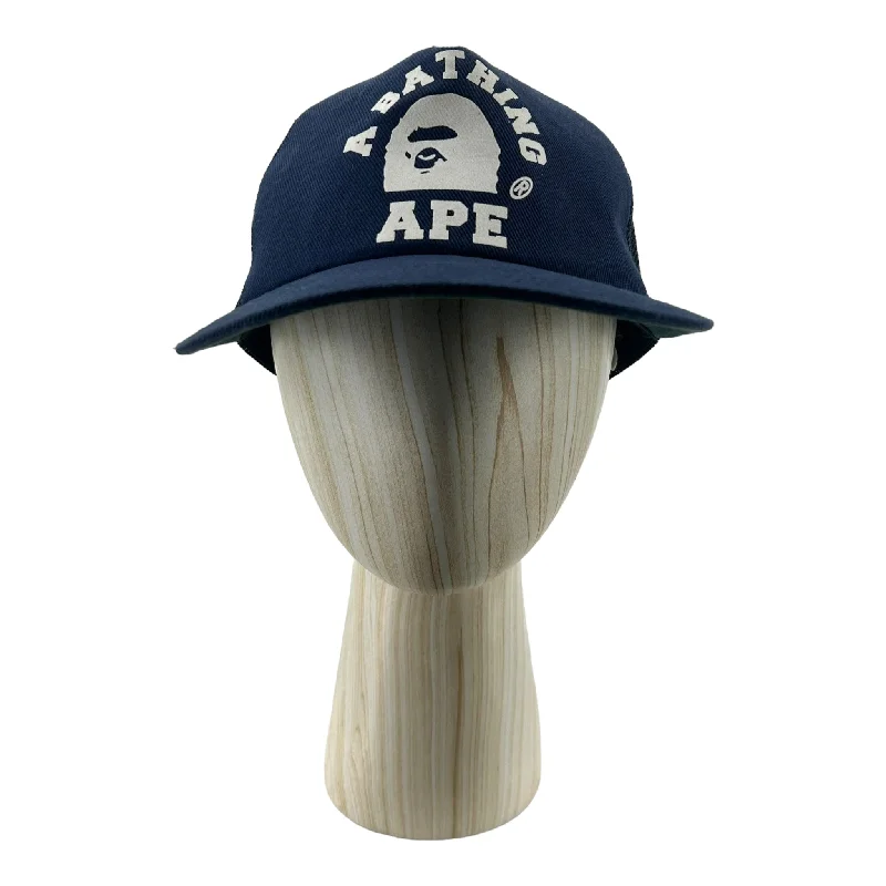 BAPE/Cap/FREE/Navy/Cotton/