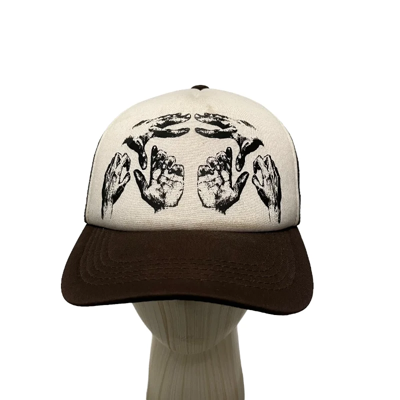 basketcase gallery/Trucker Cap/OS/Cotton/BRW/