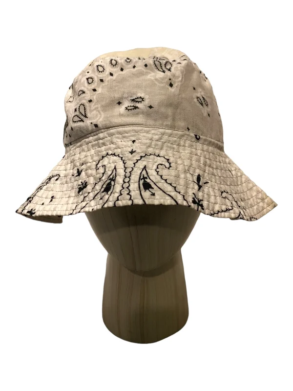 KAPITAL/Bucket Hat/OS/All Over Print/Cotton/CRM/Bandana All Over Print