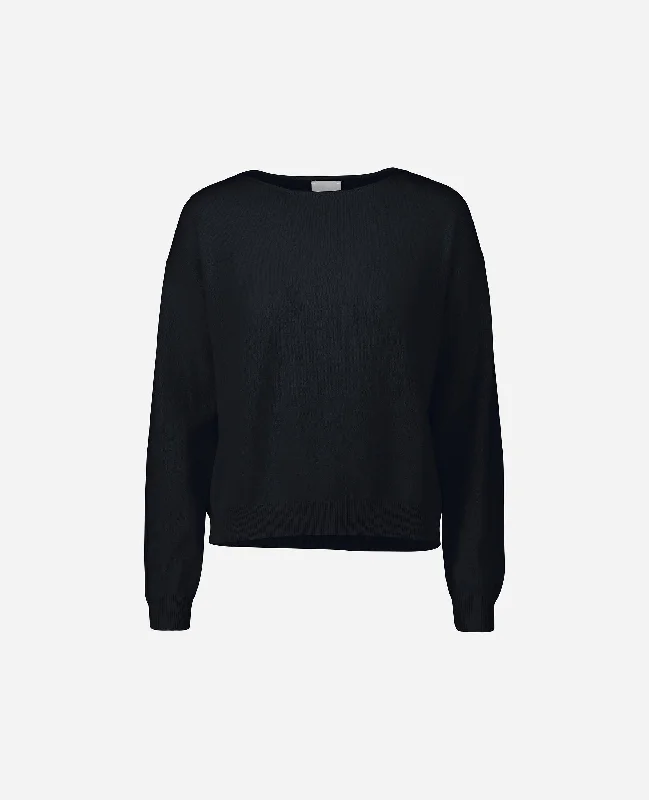 U-Boot Pullover aus Cashmere in Navy