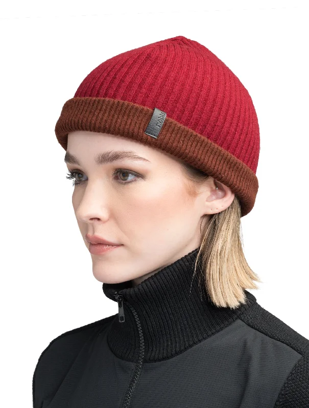 Ardn Unisex Tailored Reversible Knit Beanie