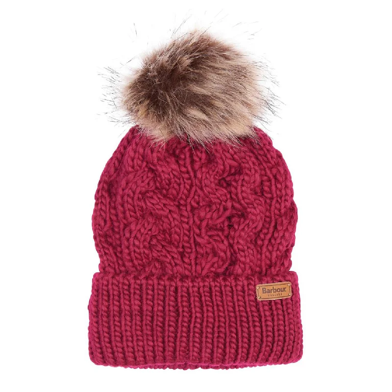 Barbour Penshaw Beanie Maiden Pink