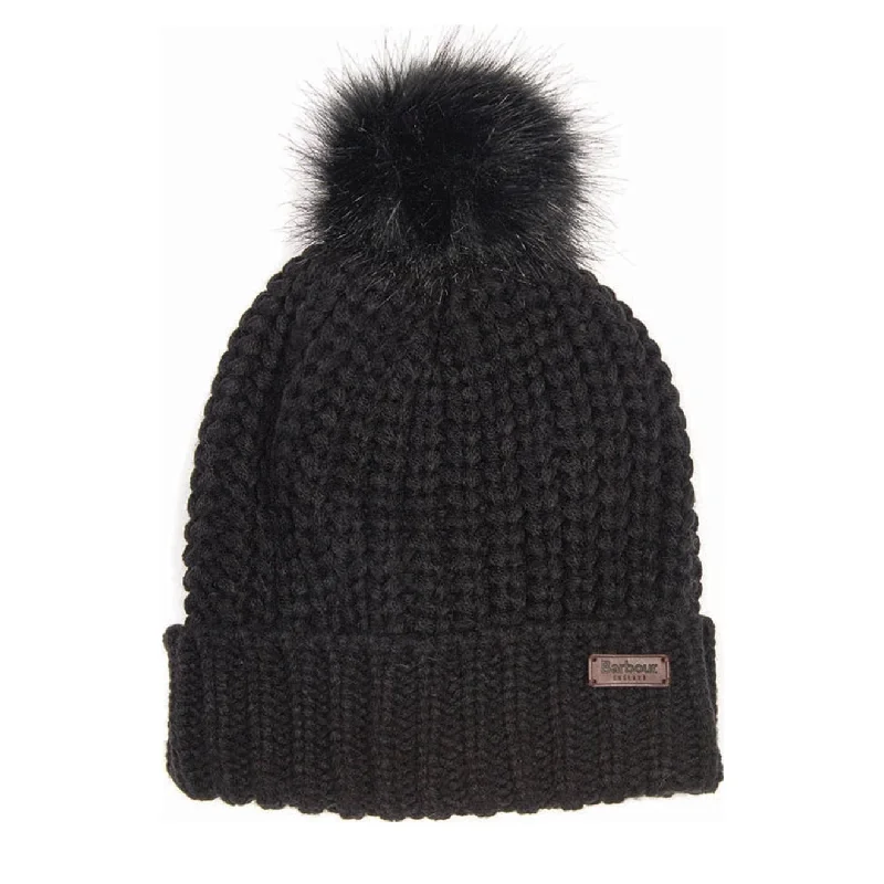 Barbour Womens Saltburn Beanie Black