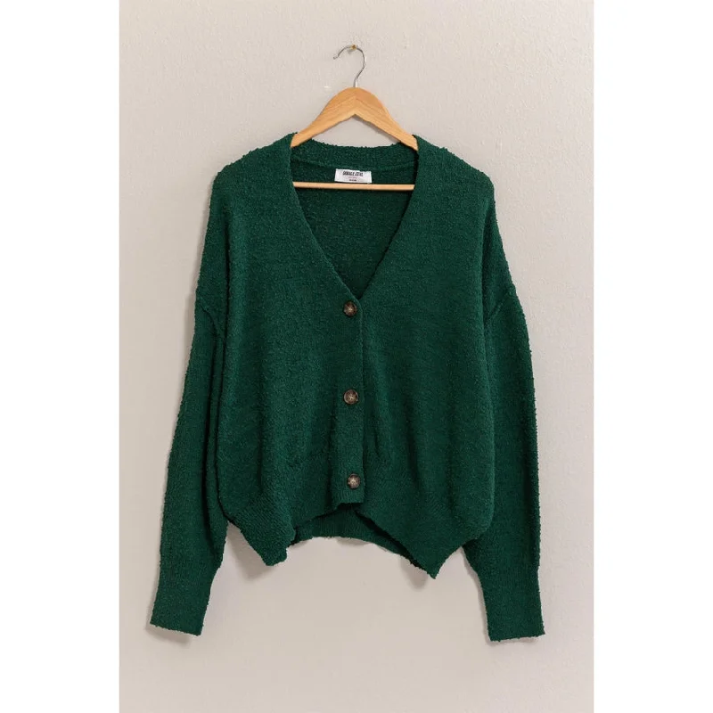 Laid-Back Knit Cardigan