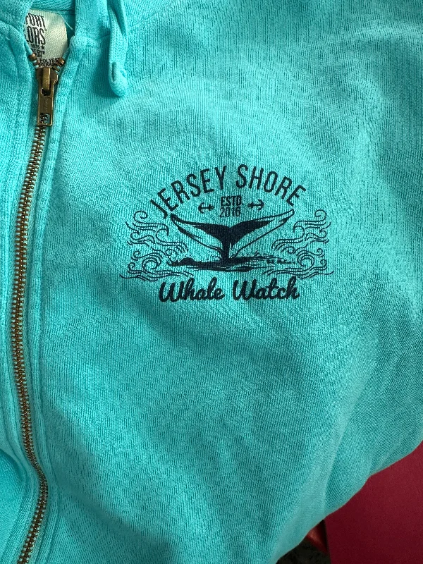 Est. 2016 Design Jersey Shore Whale Watch  Sweatshirt printed both sides