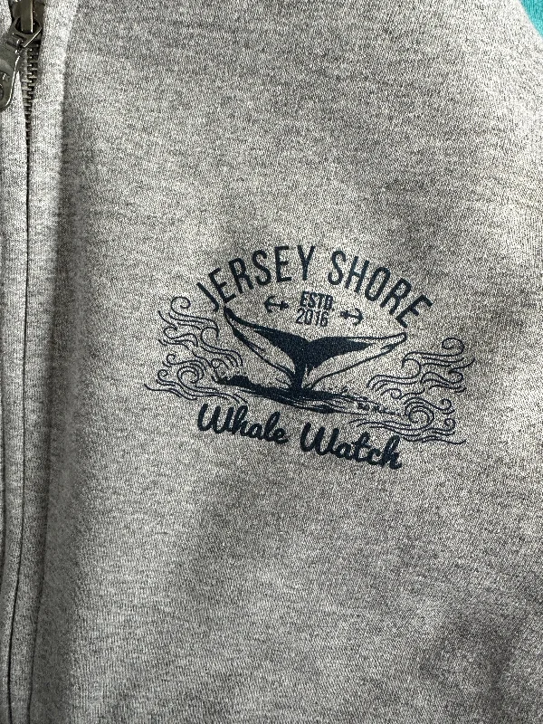 Est. 2016 Design Jersey Shore Whale Watch  Sweatshirt printed both sides