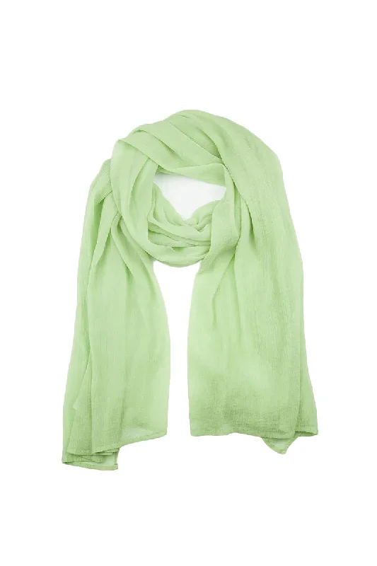 Green Sorbet Silk Scarf