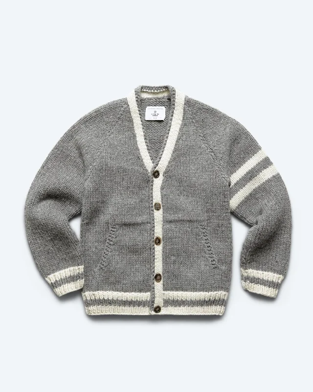 Handknit Collegiate Sweater