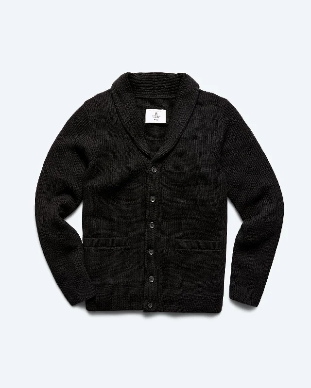 Heavyweight Merino Vinnie Cardigan