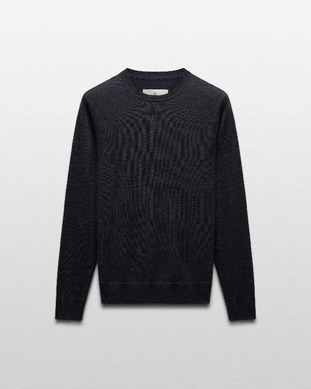 Lightweight Merino Harry Crewneck